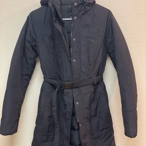 North face down parka XS Black